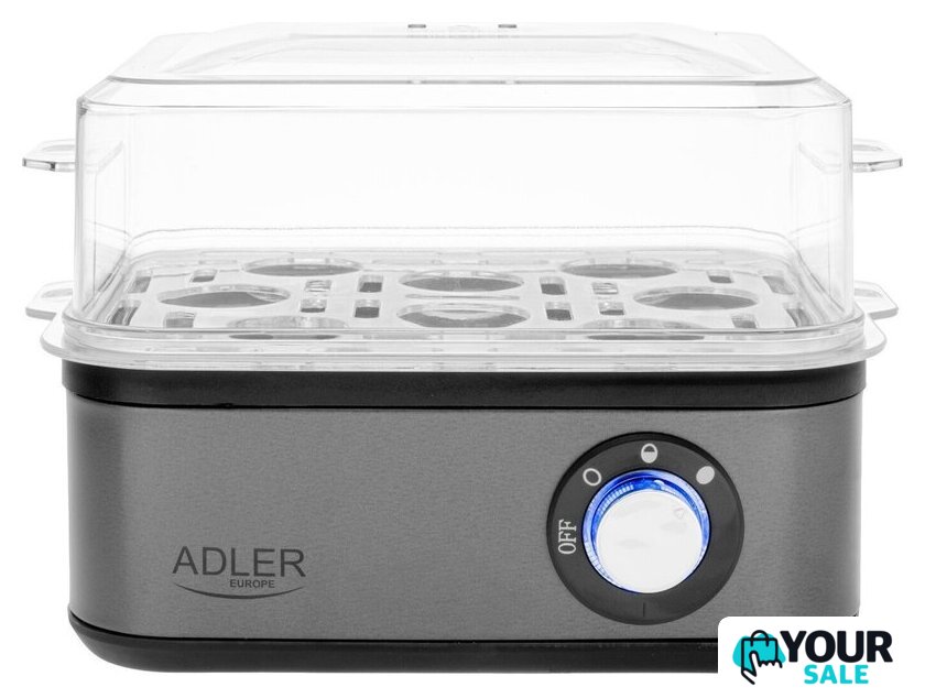 Яйцеварка Adler AD 4486 Gun Metal - Изображение №2 — Интернет-магазин Your Sale