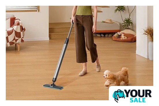Электрошвабра Dreame Mira Mop 10 (черный) - Изображение №7 — Интернет-магазин Your Sale
