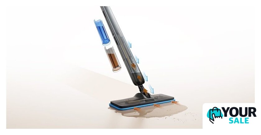 Электрошвабра Dreame Mira Mop 10 (черный) - Изображение №3 — Интернет-магазин Your Sale