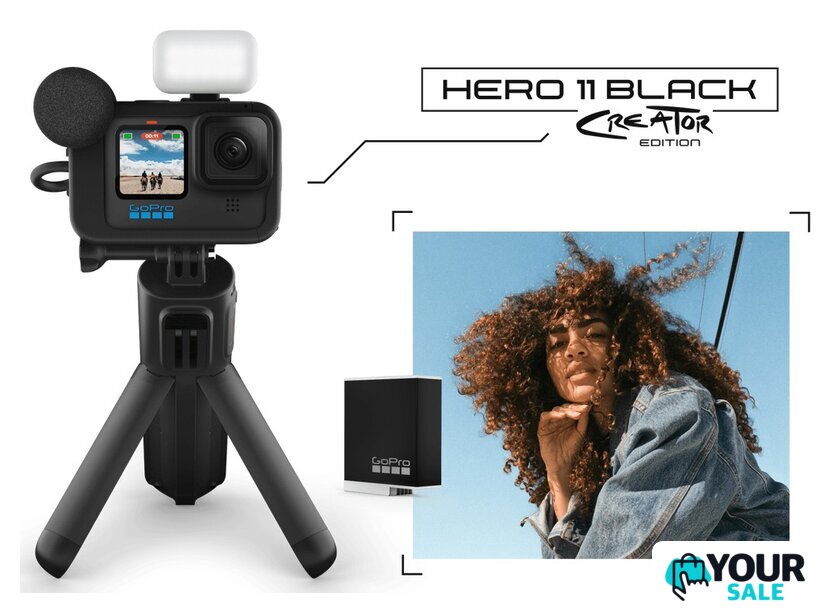 Экшен-камера GoPro HERO11 Black Creator Edition - Изображение №1 — Интернет-магазин Your Sale