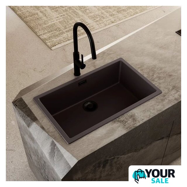Кухонная мойка Globalo Aurilio 80.1 Dark Chocolate Clean Tech - Изображение №3 — Интернет-магазин Your Sale