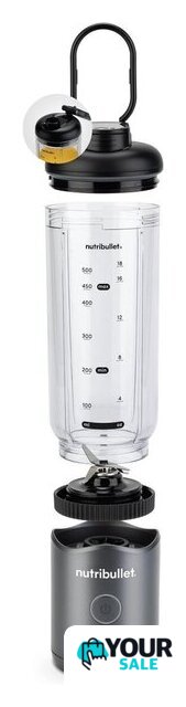 Портативный блендер NutriBullet Flex NBP013GM - Изображение №3 — Интернет-магазин Your Sale