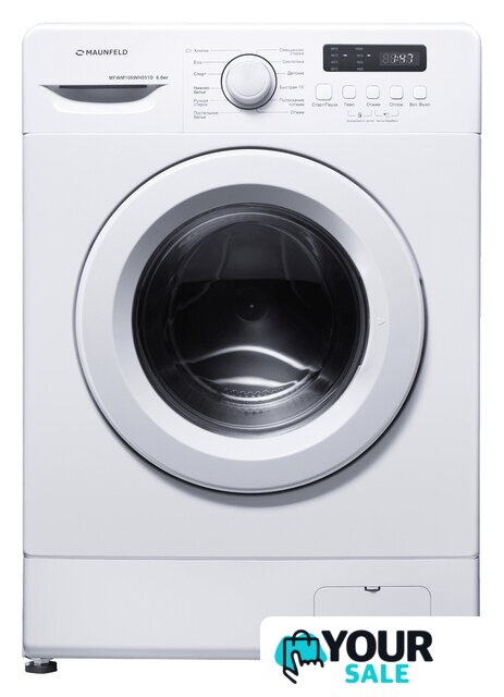 Стиральная машина MAUNFELD MFWM106WH051D - Изображение №1 — Интернет-магазин Your Sale