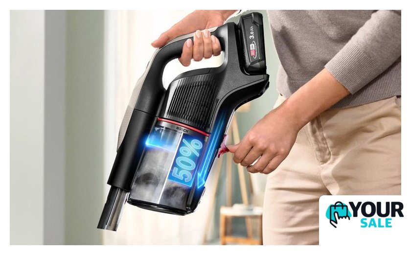 Пылесос Bosch Unlimited 9 BCS931GAC - Изображение №4 — Интернет-магазин Your Sale