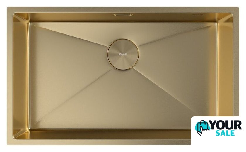 Кухонная мойка ZorG Zerox 74 U / IF PVD Gold - Изображение №3 — Интернет-магазин Your Sale