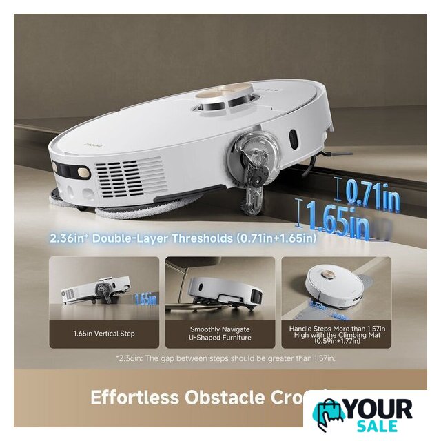 Робот-пылесос Dreame L50 Ultra Robot Vacuum (евровилка, белый) - Изображение №6 — Интернет-магазин Your Sale