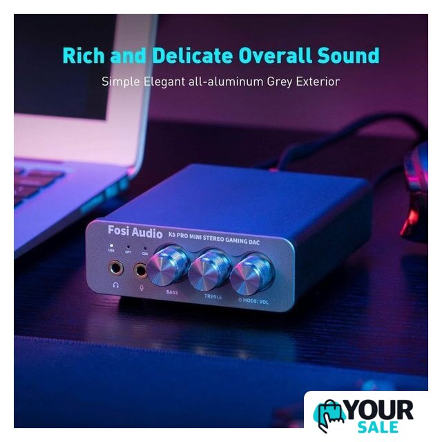 Настольный усилитель Fosi Audio K5 Pro - Изображение №6 — Интернет-магазин Your Sale