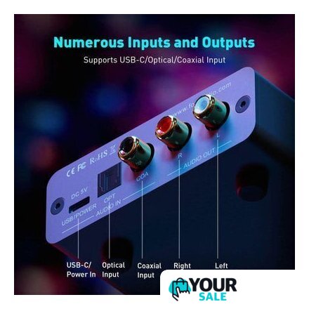 Настольный усилитель Fosi Audio K5 Pro - Изображение №5 — Интернет-магазин Your Sale