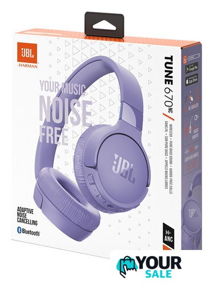 Наушники JBL Tune 670NC (сиреневый, китайская версия) - Изображение №12 — Интернет-магазин Your Sale