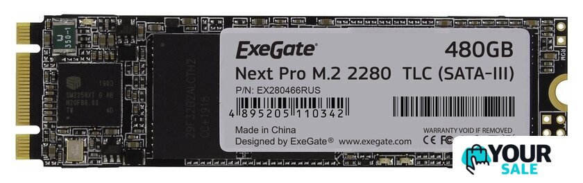 SSD ExeGate Next Pro 480GB EX280466RUS - Изображение №1 — Интернет-магазин Your Sale