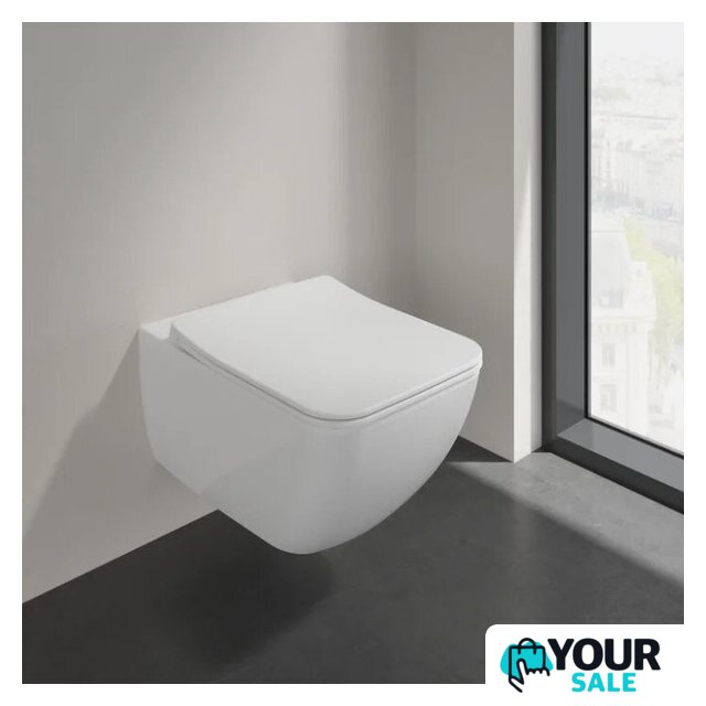 Унитаз подвесной Villeroy & Boch Venticello 4611-RL-R1 - Изображение №3 — Интернет-магазин Your Sale