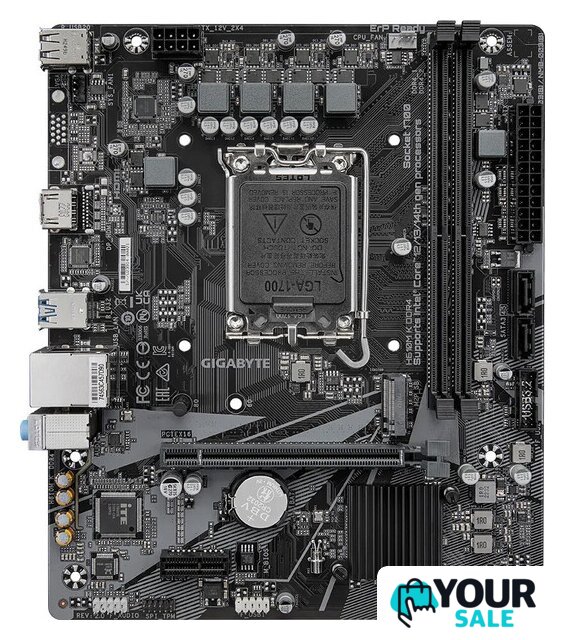 Материнская плата Gigabyte H610M K DDR4 (rev. 2.0) - Изображение №1 — Интернет-магазин Your Sale
