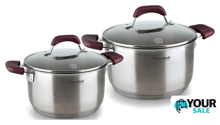 Набор кастрюль Rondell RDS-822 - Изображение №1 — Интернет-магазин Your Sale