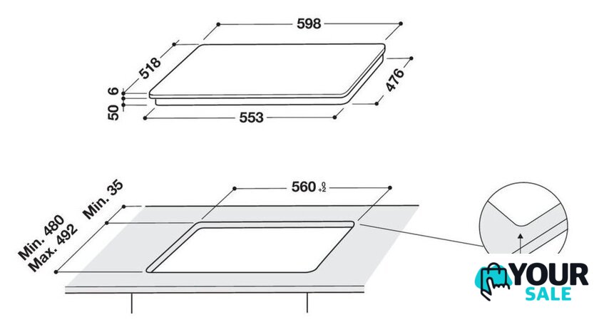Варочная панель Whirlpool WL B5860 AL - Изображение №10 — Интернет-магазин Your Sale