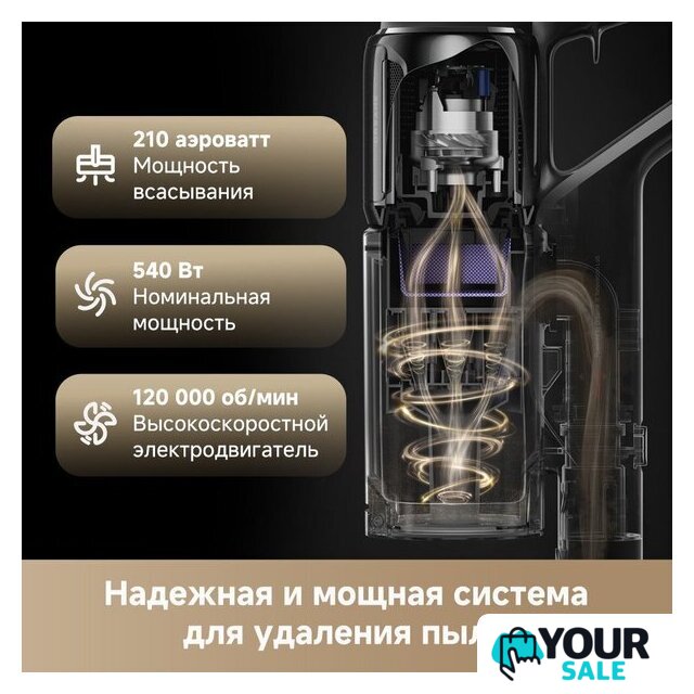 Пылесос Dreame Cordless Vacuum Cleaner Z20 Essential VZV24A (евровилка) - Изображение №7 — Интернет-магазин Your Sale