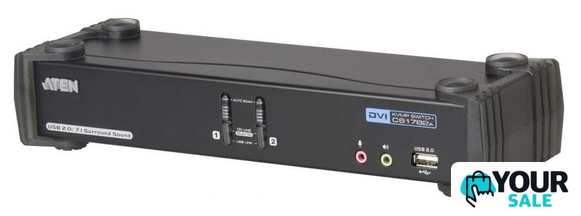 KVM переключатель Aten CS1782A-AT-G - Изображение №1 — Интернет-магазин Your Sale