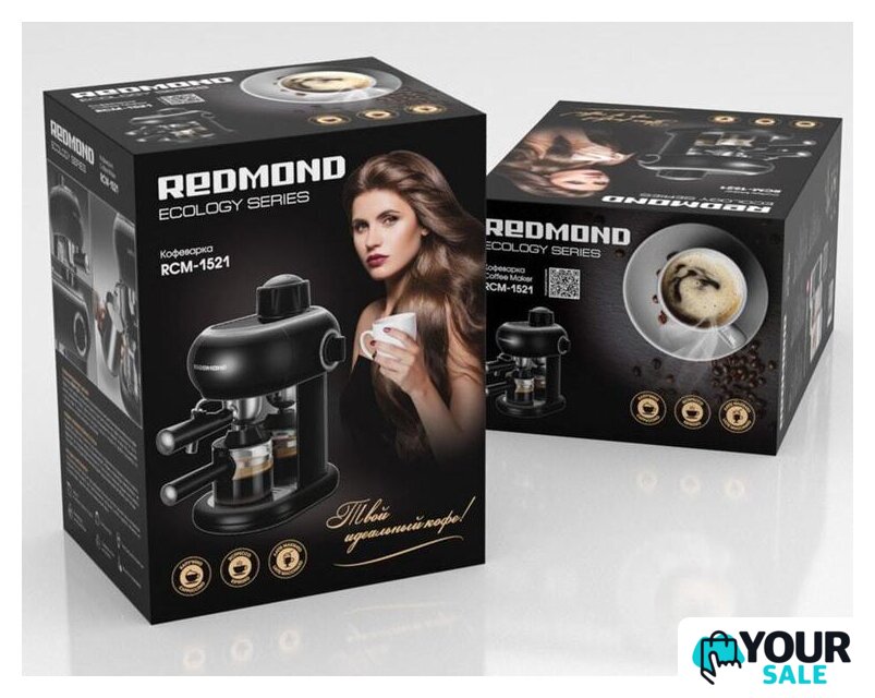 Рожковая кофеварка Redmond (Редмонд) RCM-1521 - Изображение №9 — Интернет-магазин Your Sale