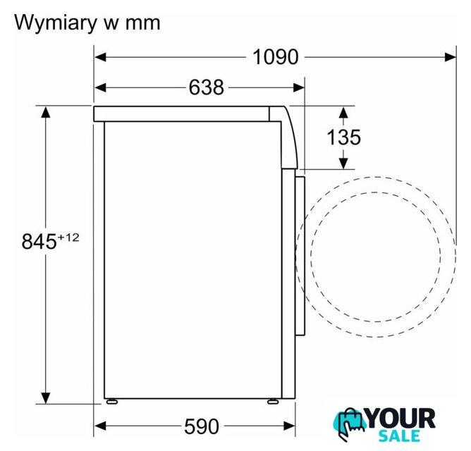 Стиральная машина Siemens iQ700 WG56B2AYPL - Изображение №11 — Интернет-магазин Your Sale