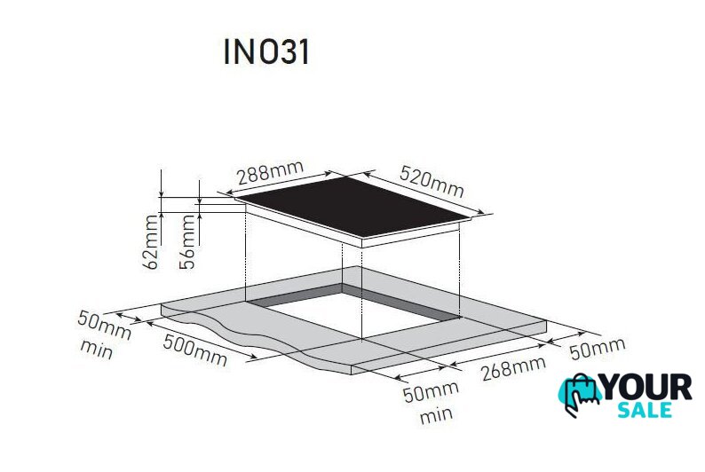 Варочная панель ZorG INO31 black - Изображение №7 — Интернет-магазин Your Sale