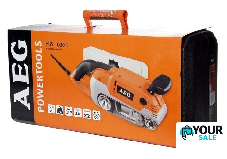 Ленточная шлифмашина AEG Powertools HBS 1000 E - Изображение №7 — Интернет-магазин Your Sale