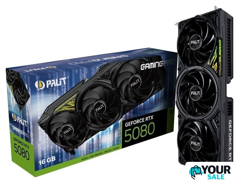Видеокарта Palit GeForce RTX 5080 GamingPro OC V1 NE75080S19T2-GB2031Y - Изображение №11 — Интернет-магазин Your Sale