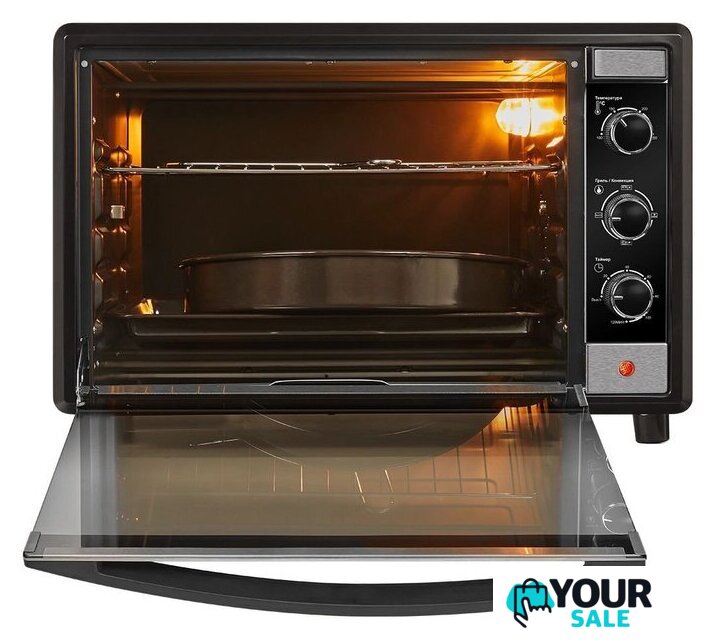 Мини-печь Nord (Nordfrost) RC 450 ZB pizza (черный) - Изображение №5 — Интернет-магазин Your Sale