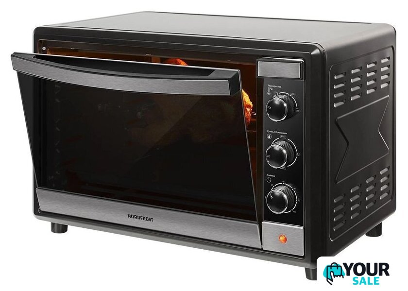 Мини-печь Nord (Nordfrost) RC 450 ZB pizza (черный) - Изображение №4 — Интернет-магазин Your Sale