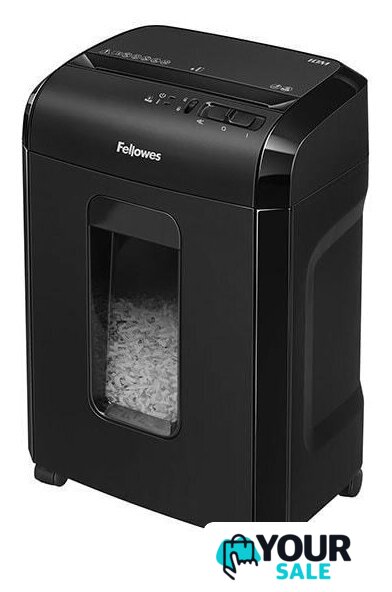Шредер Fellowes Powershred 10M (черный) - Изображение №2 — Интернет-магазин Your Sale