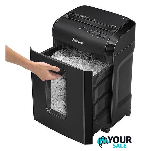 Шредер Fellowes Powershred 10M (черный) - Изображение №3 — Интернет-магазин Your Sale