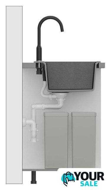 Кухонная мойка Quadron HQE510050U7_PVDC1_P2O - Изображение №6 — Интернет-магазин Your Sale
