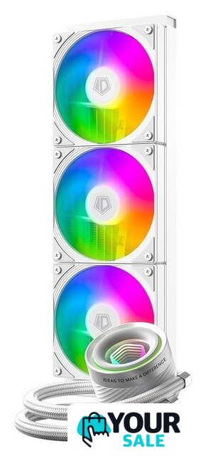 Система жидкостного охлаждения для процессора ID-Cooling FX360 INF White - Изображение №2 — Интернет-магазин Your Sale