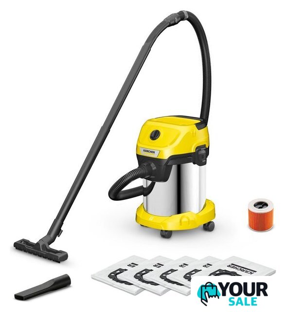 Пылесос Karcher WD 3 S V-17/4/20 + 4 FB 1.628-152.0 - Изображение №1 — Интернет-магазин Your Sale