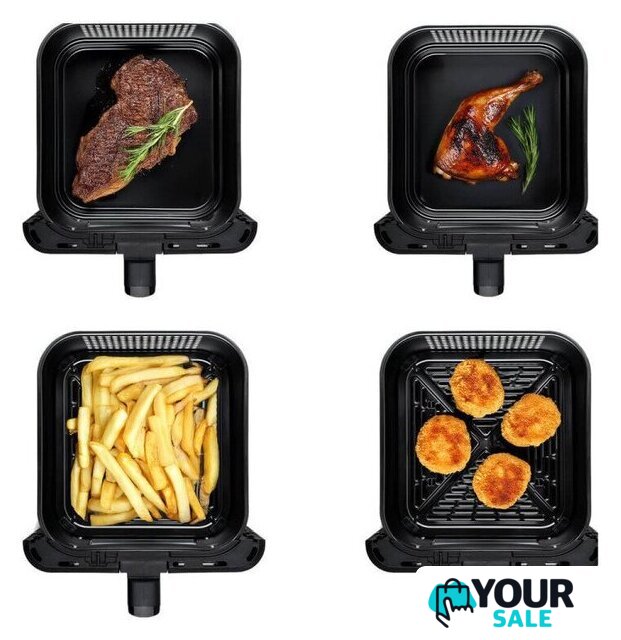 Аэрогриль (аэрофритюрница) Tesla Electronics AirCook DualZone Q670 XXL - Изображение №5 — Интернет-магазин Your Sale