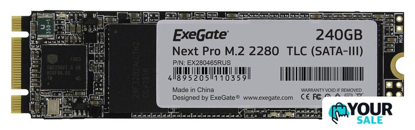 SSD ExeGate Next Pro 240GB EX280465RUS - Изображение №1 — Интернет-магазин Your Sale