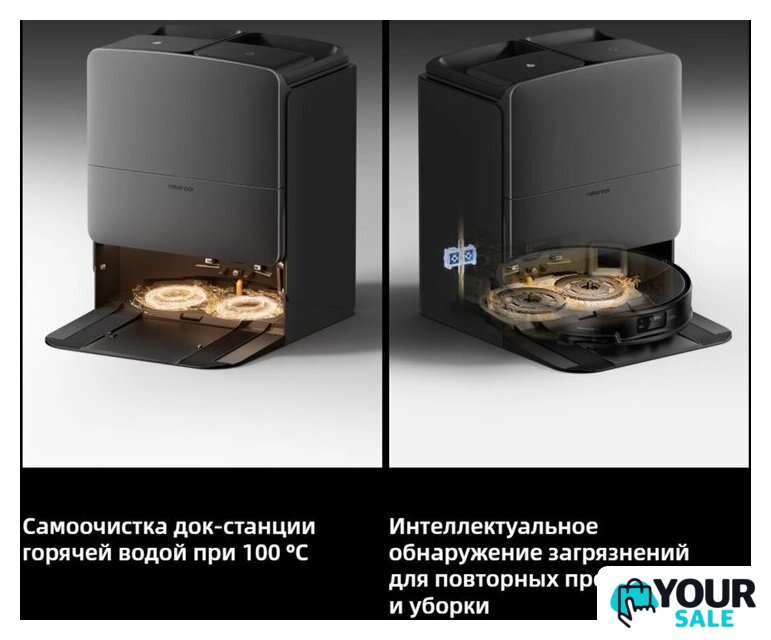Робот-пылесос Roborock Saros 20 With RDS S20RD52-02 (черный) - Изображение №23 — Интернет-магазин Your Sale
