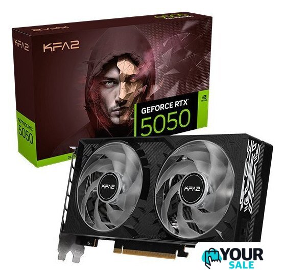 Видеокарта KFA2 GeForce RTX 5050 1-Click OC 55NSL8MHDCHK - Изображение №7 — Интернет-магазин Your Sale