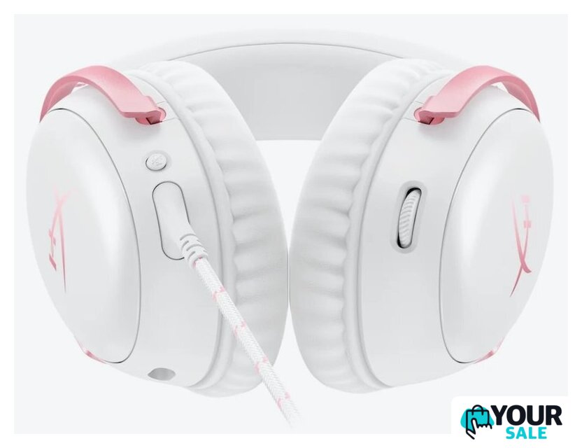 Наушники HyperX Cloud III (белый/розовый) - Изображение №6 — Интернет-магазин Your Sale