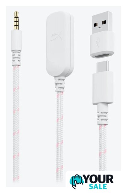 Наушники HyperX Cloud III (белый/розовый) - Изображение №5 — Интернет-магазин Your Sale