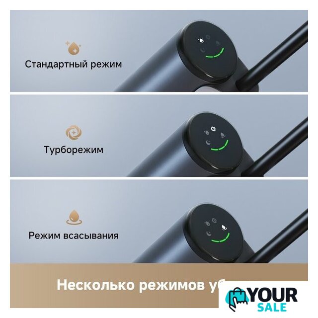Вертикальный моющий пылесос Dreame G10 Wet and Dry Vacuum HHR12A (евровилка, черный) - Изображение №6 — Интернет-магазин Your Sale