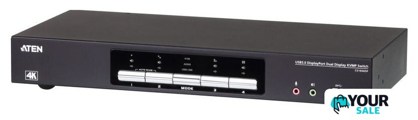 KVM переключатель Aten CS1944DP-AT-G - Изображение №1 — Интернет-магазин Your Sale