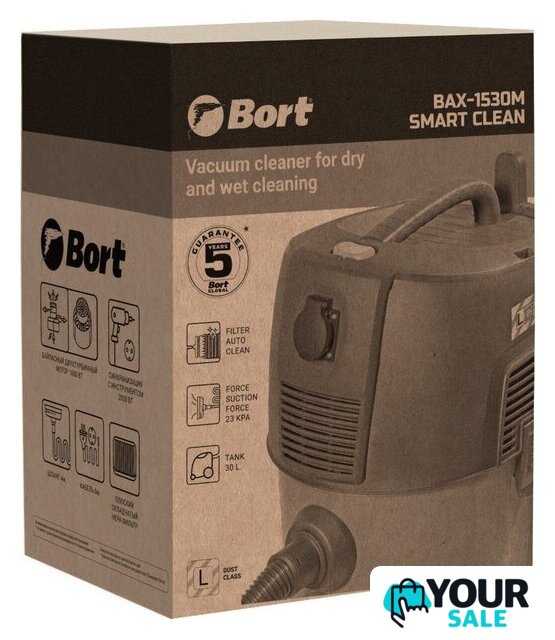 Пылесос Bort BAX-1530M-Smart Clean - Изображение №12 — Интернет-магазин Your Sale