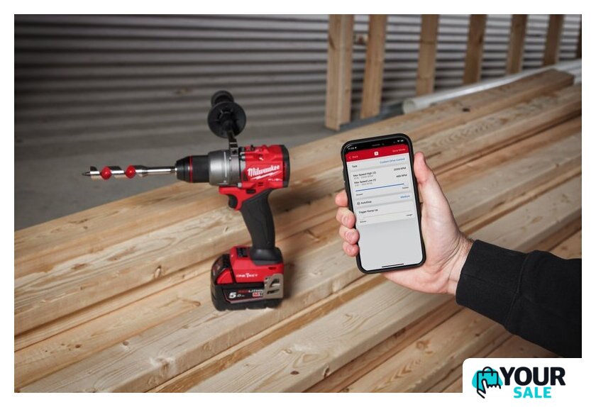 Ударная дрель-шуруповерт Milwaukee M18 ONEPD3-502X 4933492801 (с 2-мя АКБ, кейс) - Изображение №11 — Интернет-магазин Your Sale