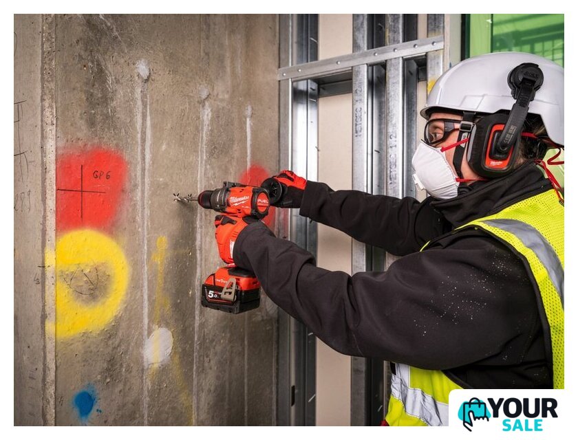 Ударная дрель-шуруповерт Milwaukee M18 ONEPD3-502X 4933492801 (с 2-мя АКБ, кейс) - Изображение №14 — Интернет-магазин Your Sale