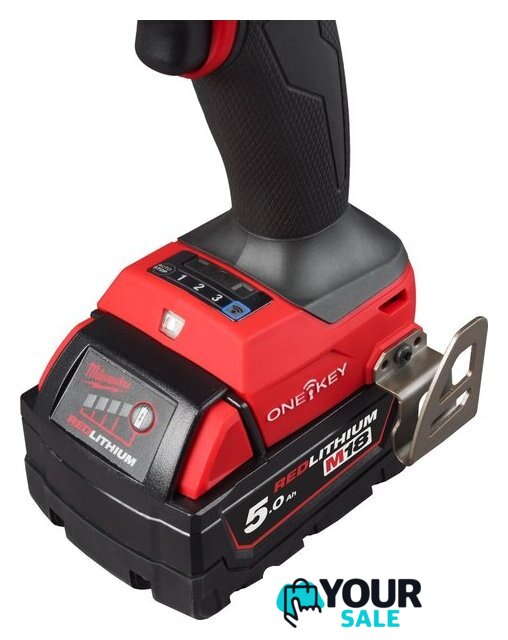 Ударная дрель-шуруповерт Milwaukee M18 ONEPD3-502X 4933492801 (с 2-мя АКБ, кейс) - Изображение №6 — Интернет-магазин Your Sale