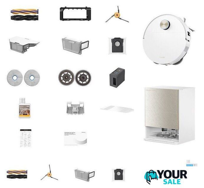 Робот-пылесос Dreame Robot Vacuum X60 Ultra Complete White RLX87DE (евровилка, белый) - Изображение №13 — Интернет-магазин Your Sale