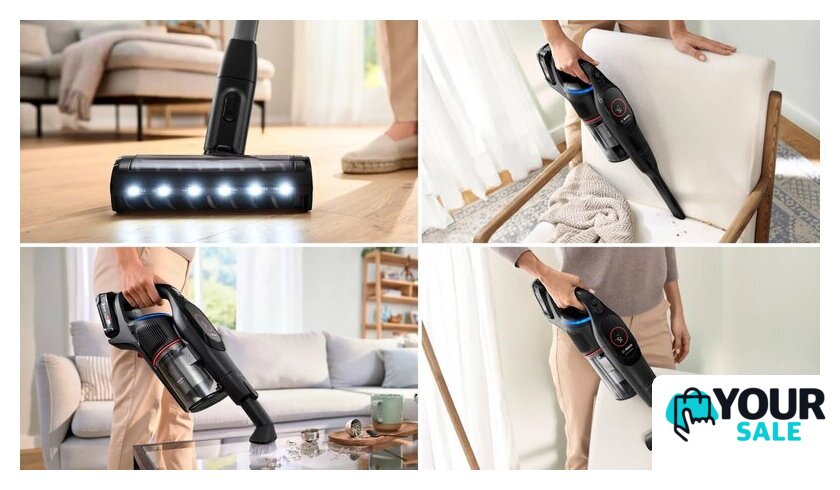 Пылесос Bosch Unlimited 9 BSS931BHF - Изображение №3 — Интернет-магазин Your Sale