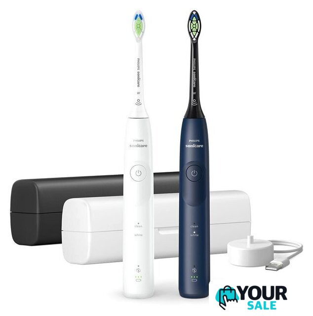Комплект электрических зубных щеток Philips Sonicare 5500 HX7119/01 - Изображение №1 — Интернет-магазин Your Sale