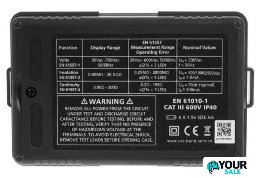 Мультиметр UNI-T UT502A - Изображение №7 — Интернет-магазин Your Sale