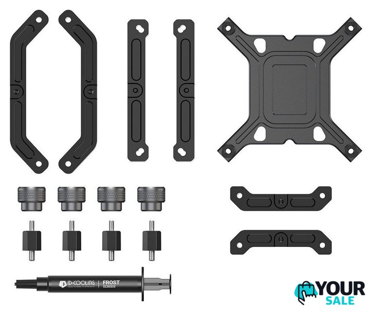 Система жидкостного охлаждения для процессора ID-Cooling FX360 INF Black - Изображение №8 — Интернет-магазин Your Sale