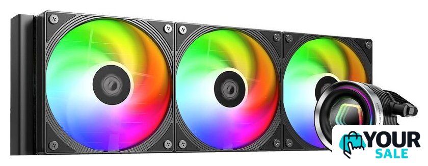 Система жидкостного охлаждения для процессора ID-Cooling FX360 INF Black - Изображение №1 — Интернет-магазин Your Sale